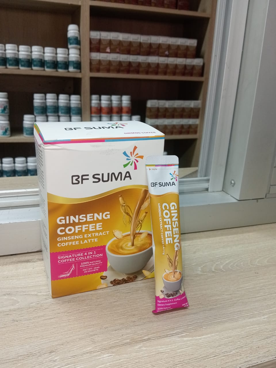 Ginseng coffee